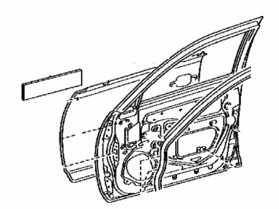 Toyota 67001-AC060 Panel Sub-Assy, Front Door, RH