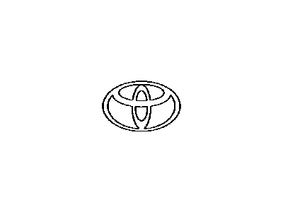 Toyota 90975-02069 Symbol Emblem