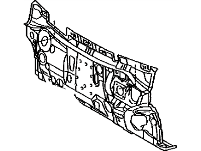 Toyota 55210-07031 Insulator Assy, Dash Panel