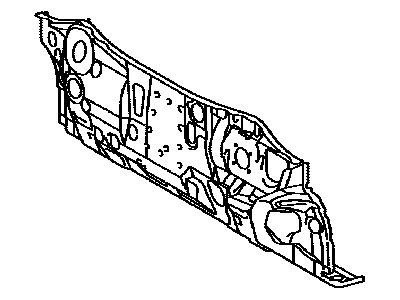 Toyota 55101-07090 Panel Sub-Assembly, Dash