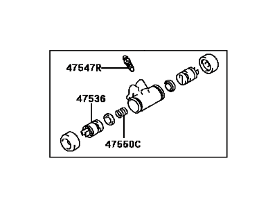 Toyota 47550-30120