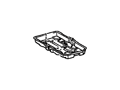 Toyota 74431-42050 Tray, Battery