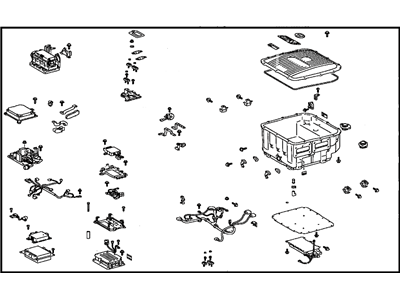 Toyota G9100-42070 Controller Assembly, Electric Vehicle Unit