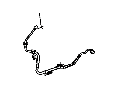 Toyota 89516-42020 Wire, Skid Control Sensor