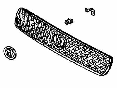 2001 Toyota RAV4 Grille - 53101-42090