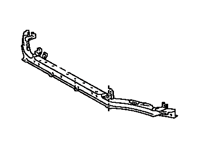 Toyota 52029-42050 Reinforcement Sub-Assy, Front Bumper, Upper