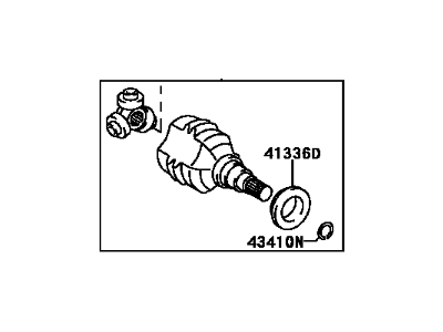 2004 Toyota RAV4 CV Joint - 43040-42031