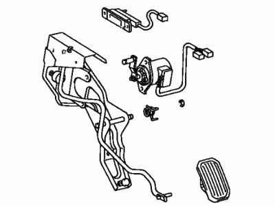 Toyota 78100-42030 Rod Assy, Accelerator Pedal