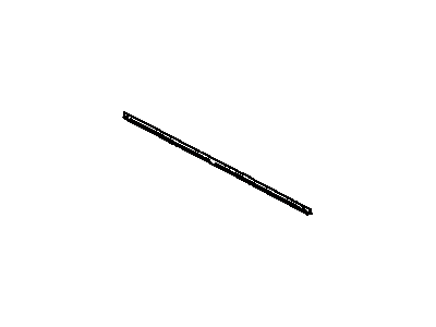 Toyota 85214-42020 Wiper Blade Rubber Insert, Left