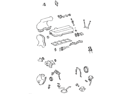 Toyota 04111-74590 Gasket Kit, Engine Overhaul