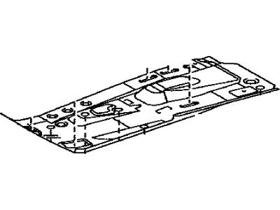 2009 Toyota RAV4 Floor Pan - 58112-42010