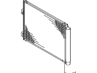 2009 Toyota RAV4 A/C Condenser - 88460-42100