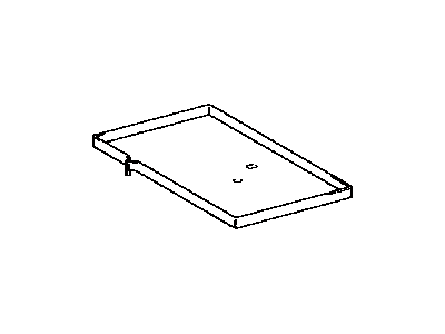 Toyota 74431-42090 Tray, Battery