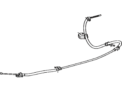 Toyota 46420-42110 Cable Assembly, Parking Brake