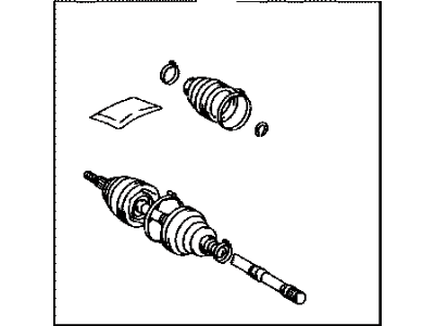 2009 Toyota RAV4 Axle Shaft - 43470-49655
