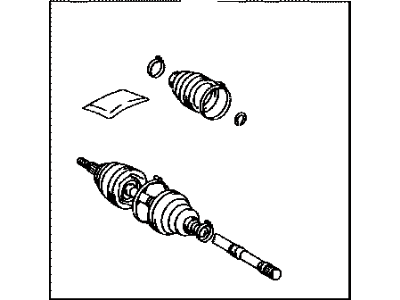 2014 Toyota RAV4 Axle Shaft - 43470-49655