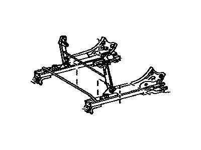 Toyota 72740-42080 Adjuster Assy, Rear Seat Reclining, LH