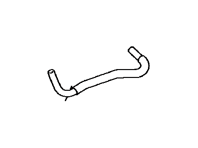thumbnail image 2 of HOSE, WATER BY-PASS 1626131020 Toyota Parts 2 of 9