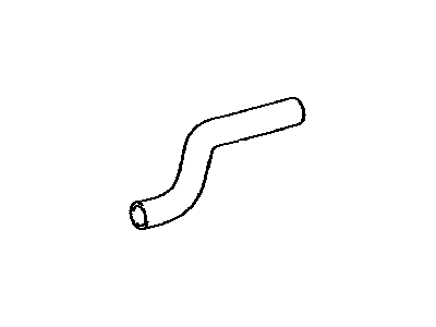 Toyota 16572-36040 Hose, Radiator, NO.2