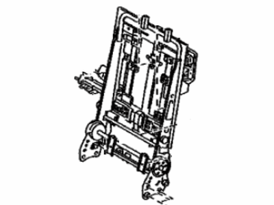 Toyota 71018-42110 Frame Sub-Assy, Rear Seat Back, LH