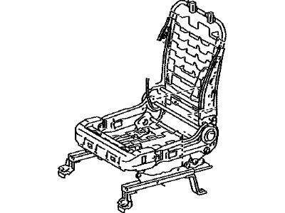 Toyota 71120-42320 Frame Assembly, Front Seat