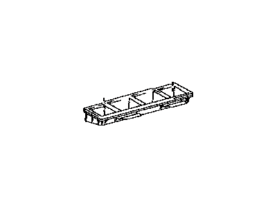 Toyota 55870-42030 Duct Assy, Heater To Register