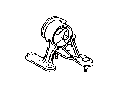 Toyota 12371-23011 Insulator, Engine Mounting, Rear