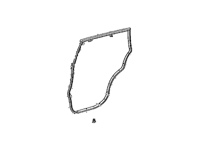 2010 Toyota RAV4 Door Seal - 67872-42030