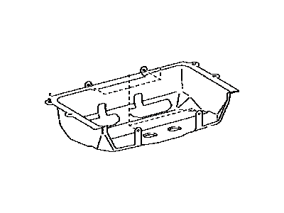 Toyota 58571-42100-E0 Carpet Assy, Rear Floor