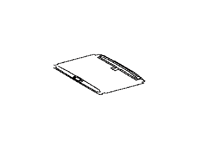 Toyota 63306-42040-E0 Trim Sub-Assy, Sunshade