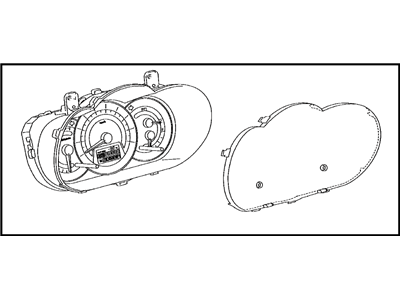 Toyota 83800-42G50 Meter Assembly, Combination