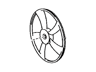 Toyota 16361-28220 Fan