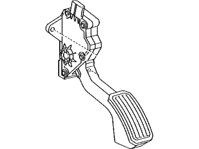 Toyota 78110-42010 Sensor Assy, Accelerator Pedal