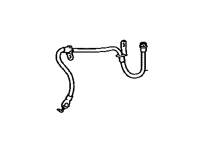 Toyota 90947-02F49 Hose, Flexible