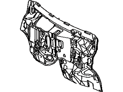 Toyota 55210-42120 Insulator Assy, Dash Panel