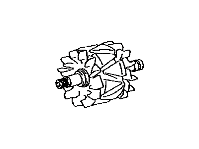 Toyota 27330-58460 Rotor Assy, Alternator