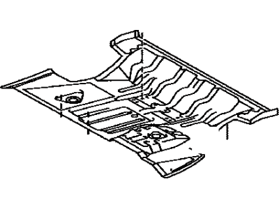 Toyota 58211-42010 Pan, Center Floor