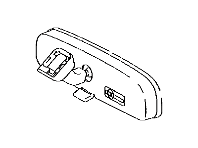 Toyota 87810-0W700 Inner Rear View Mirror Assembly