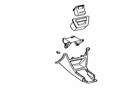 1999 Toyota Avalon Center Console Base - 58810-AC010-A0