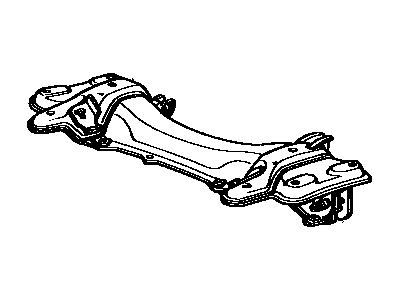 Toyota 51201-16020 CROSSMEMBER Sub-Assembly, Front Suspension