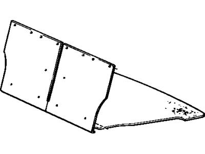 Toyota 58570-12140-03 Carpet, Rear Floor