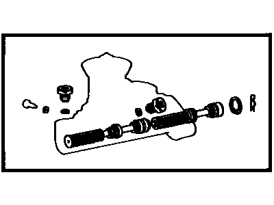 1981 Toyota Tercel Master Cylinder Repair Kit - 04493-16010