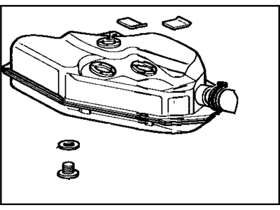 Toyota Tercel Fuel Tank - 77001-19225