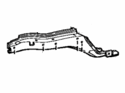 Toyota 57101-16020 Member Sub-Assembly, Front Side, RH