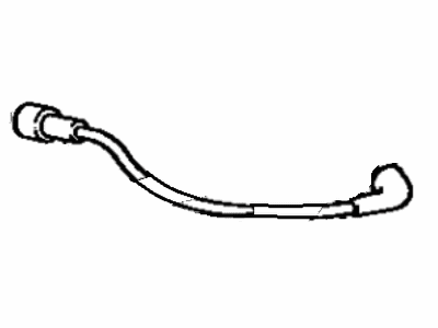 Toyota Tercel Spark Plug Wire - 90919-12325