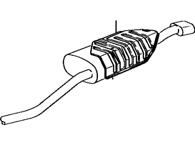 Toyota 58031-16011 INSULATOR, Main MAFFLAR Heat