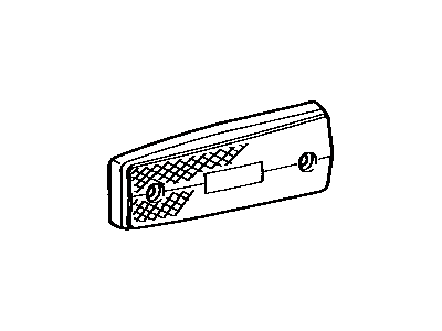 Toyota 81741-14110 Lens, Front Marker Lamp, LH