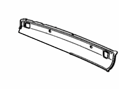 Toyota 58381-16010 Panel, Rear Valance