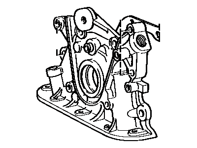 Toyota 15101-01030 Body Sub-Assembly, Oil Pump