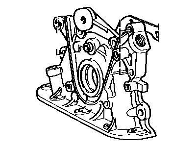 Toyota 15120-15010 Body Sub-Assy, Oil Pump